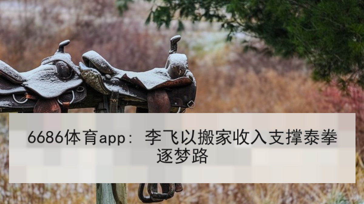 6686体育app: 李飞以搬家收入支撑泰拳逐梦路