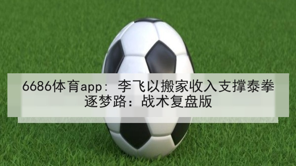 6686体育app: 李飞以搬家收入支撑泰拳逐梦路：战术复盘版